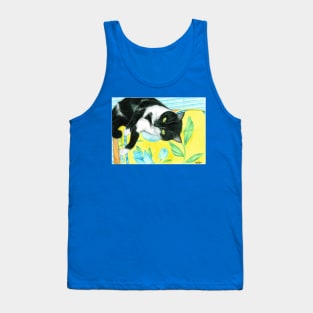 Diddy cat Tank Top